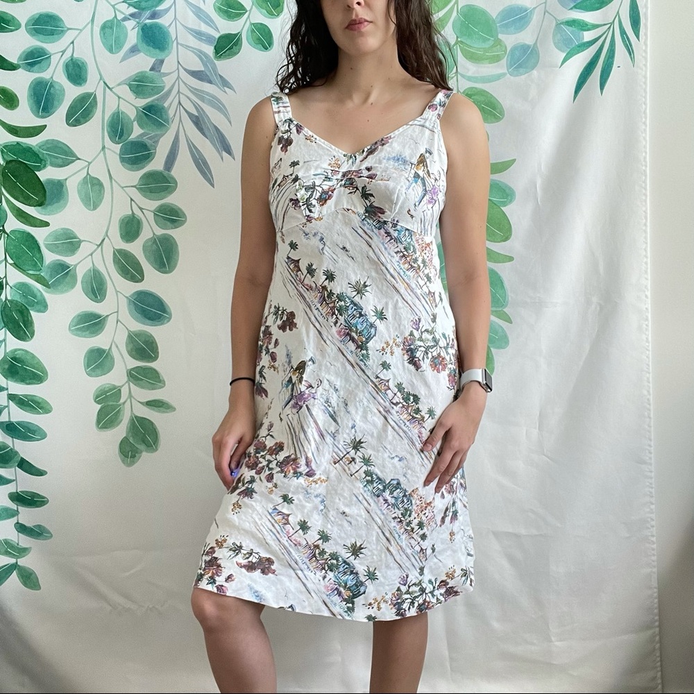 Cut Loose Two Piece Linen Dress Set
